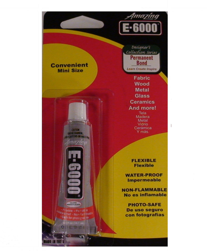 E-6000 Glue - 1/2 Ounce - Perfect for Air Plants